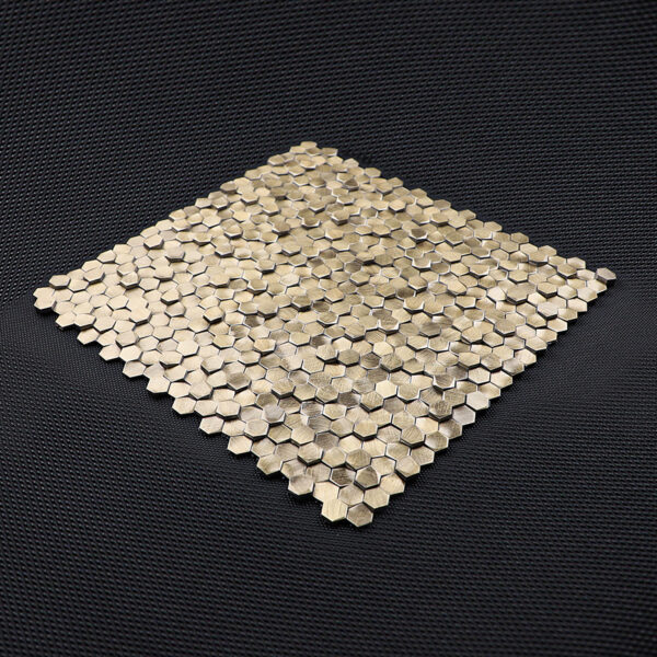 3D Hexagon Gravity Aluminium Mosaic