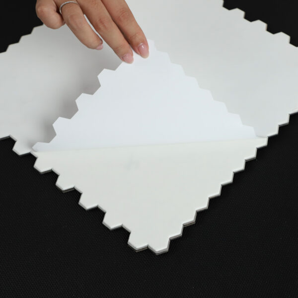 3D Peel and Stick Mini Hexagon Mosaic Tile