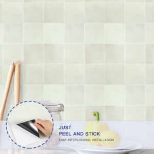 Square 3D Mosaic Wall Stickers