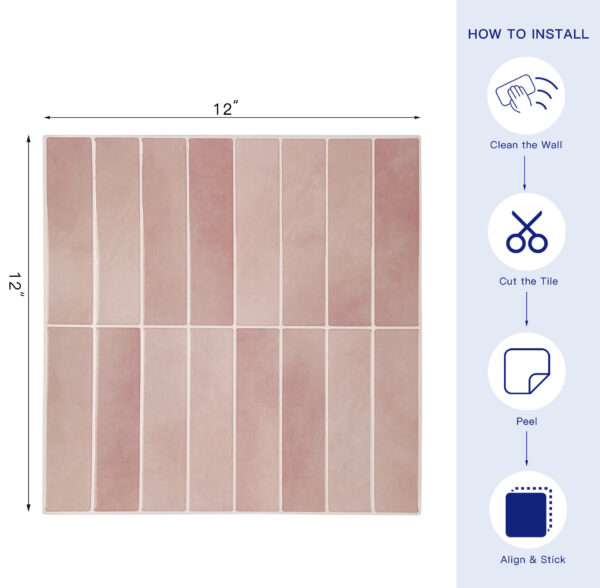 Pink Soft Wall Tiles