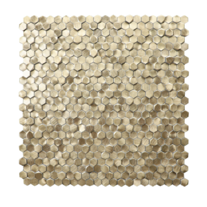 3D Hexagon Gravity Aluminium Mosaic