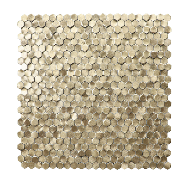 3D Hexagon Gravity Aluminium Mosaic