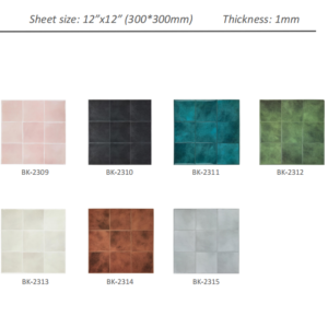 Square 3D Mosaic Wall Stickers