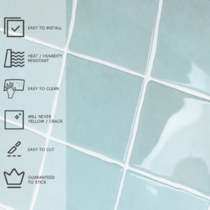 Peel and Stick 3D Tiles