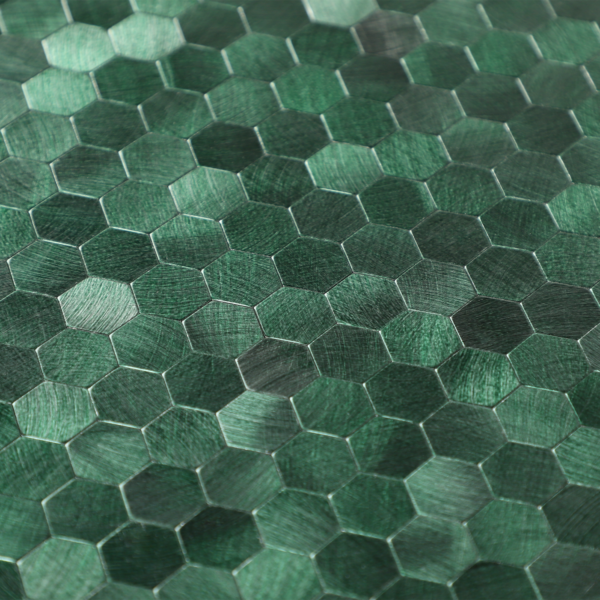 peel and stick hexagon backsplash tiles