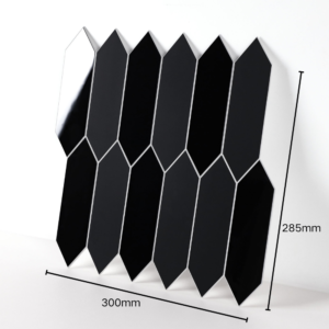 Self-Adhesive Glossy & Matte SPC Mosaic