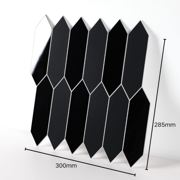 Self-Adhesive Glossy & Matte SPC Mosaic