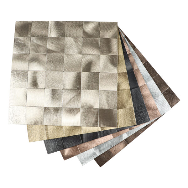 EH-2332 (7) Square Self-Adhesive Aluminium Wall Tiles