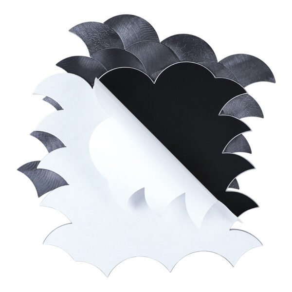 Fanshape Peel and Stick Mosaic Tile