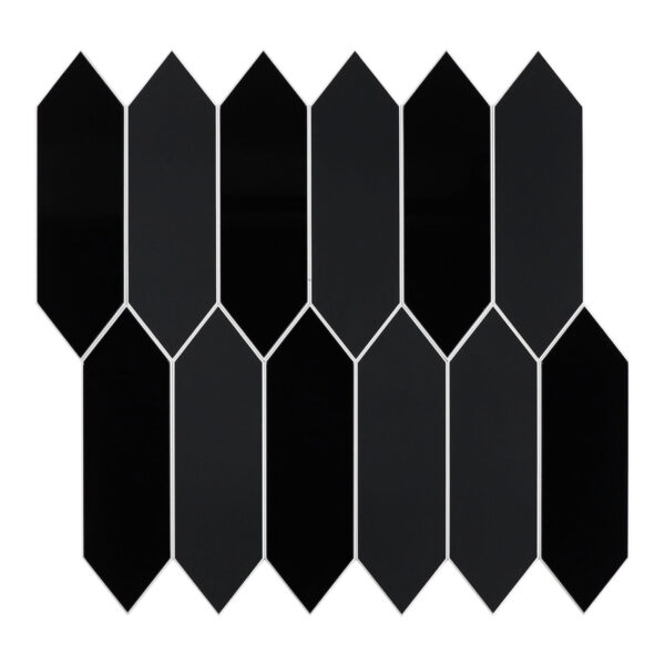 Self-Adhesive Glossy & Matte SPC Mosaic