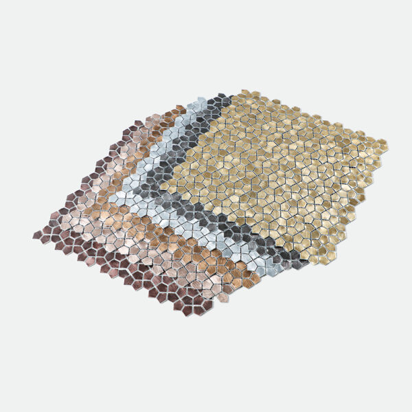 3D Metal Mosaic Tile