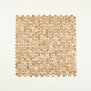 Hexagon Solid Aluminium Mosaic