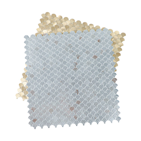 OEM Scallop Solid Aluminium Mosaic