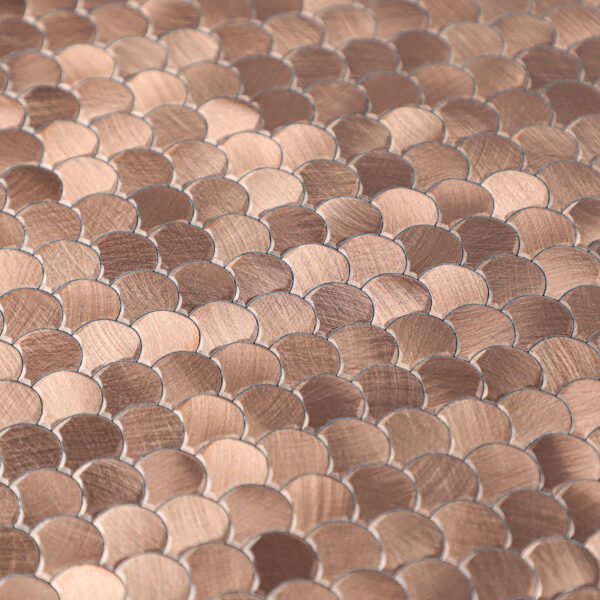 OEM Scallop Solid Aluminium Mosaic