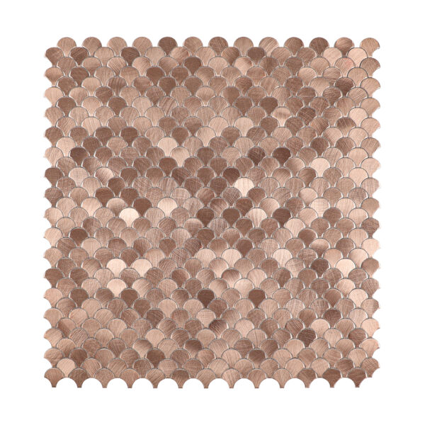 OEM Scallop Solid Aluminium Mosaic