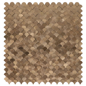 3D Fish Scale aluminum Mosaic