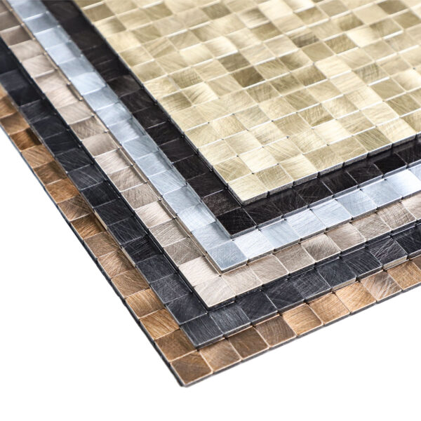 ML-05 (6) Peel and Stick Square Gold Mosaic