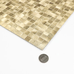 ML-06 (3) Peel and Stick Square Gold Mosaic