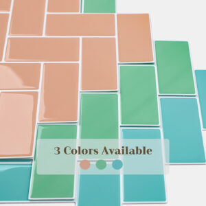Chevron Kitchen Backsplash Mosaic
