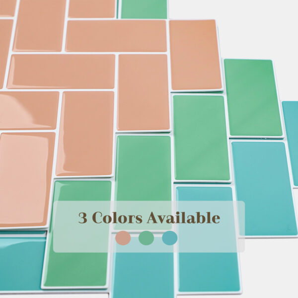 Chevron Kitchen Backsplash Mosaic