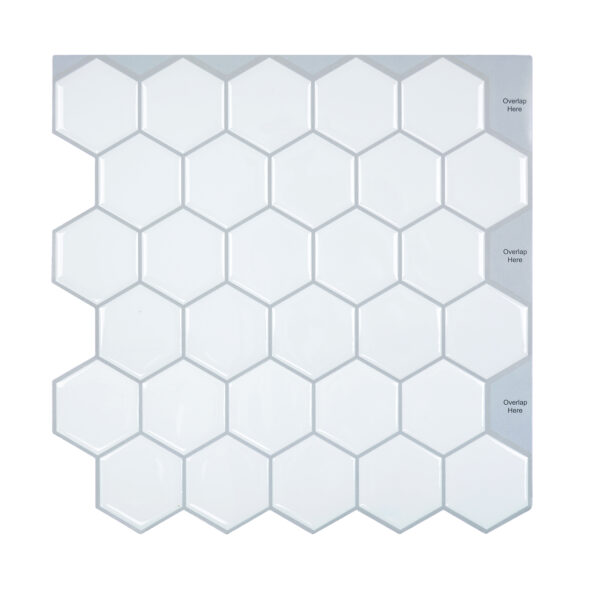 Hexagon Mosaic Tile Stickers