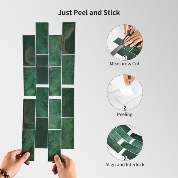 3D Mosaic Wall Stickers