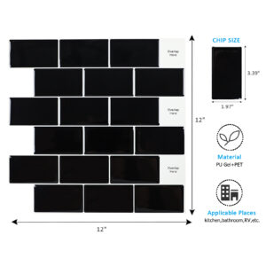 Self-adhesive Subway Wall Stickers
