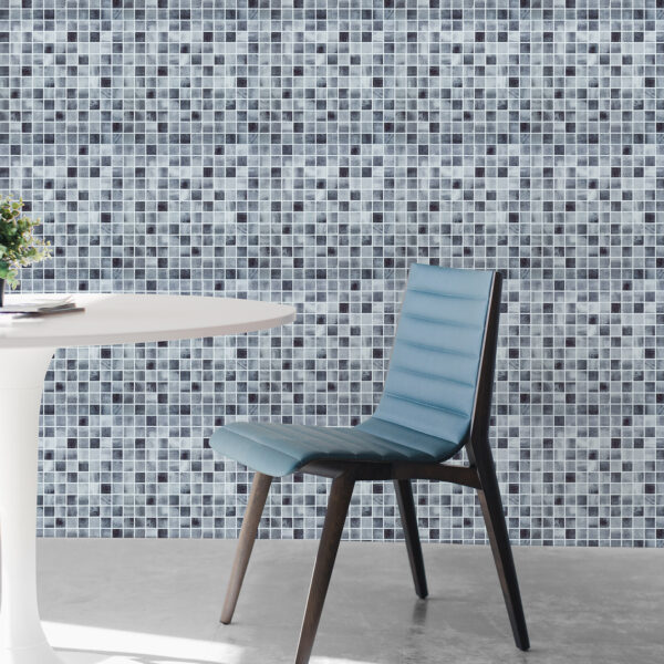 Checkerboard Square Mosaic Stickers