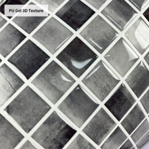 Checkerboard Square Mosaic Stickers