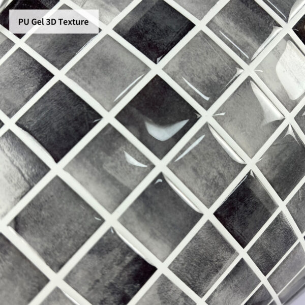 Checkerboard Square Mosaic Stickers