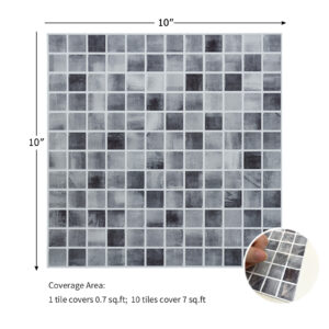 Checkerboard Square Mosaic Stickers