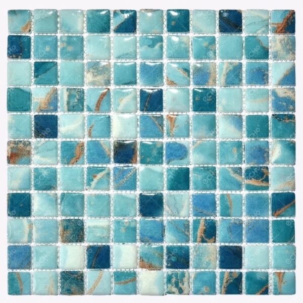 GPZ027 Swimming Pool Tiles Glass Mosaic