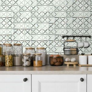 89 Square Beveled Mirror Mosaic Tile