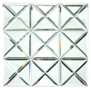 CY-304A Square Beveled Mirror Mosaic Tile